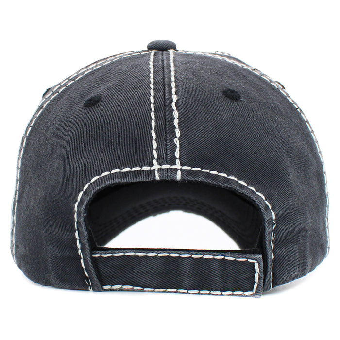 1486 - Lake Life Hat - Black
