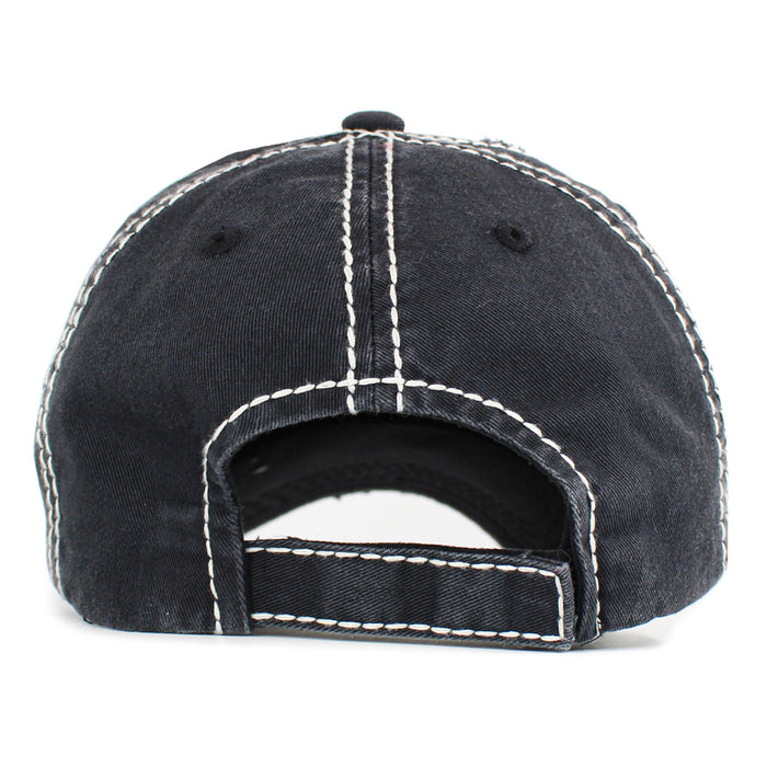 1499 - Everyday Is A Lake Day Hat - Black