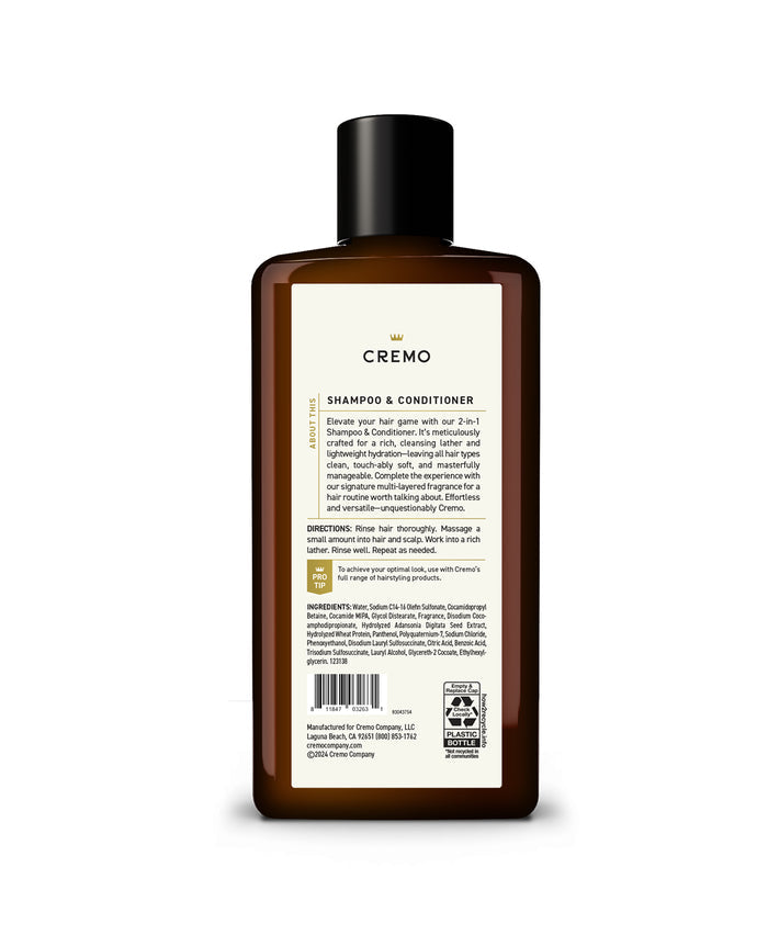 2-in-1 Bourbon & Oak Shampoo & Conditioner