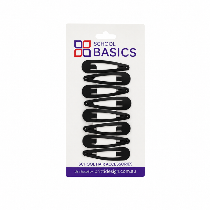 5cm snap clips - 8 pack