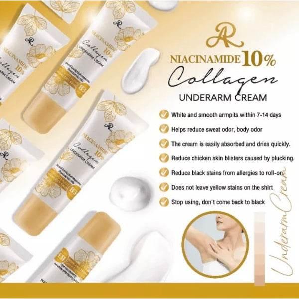 ✨ AR Niacinamide Collagen Deodorant – 60 ml - - Pinky Cosmetics -- United Arab Emirates -- Pinky Cosmetics