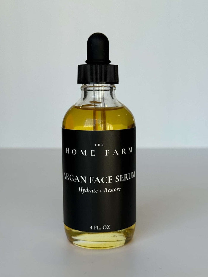 The Home Farm 4 oz / Dropper Argan Face Serum