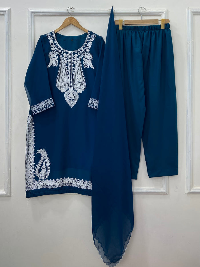 Aurora Eid Embroidered (Chiffon) D-474