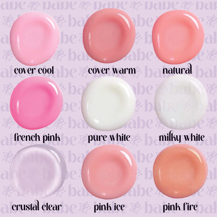 Babe Sculpture Gel - French Pink (D) OLD PACKAGING-Profiles Discontinued-15ml Old Packaging Clearance-Gel Essentialz