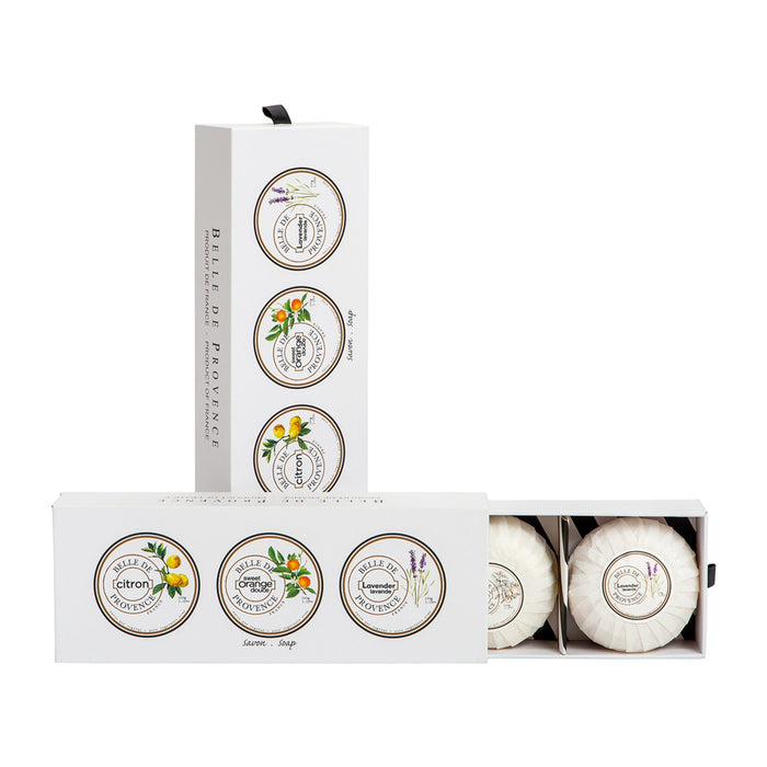 Belle de Provence - 100g Soap Gift Box Assorted