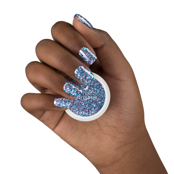 Bratty Blue | Light Elegance Glitter