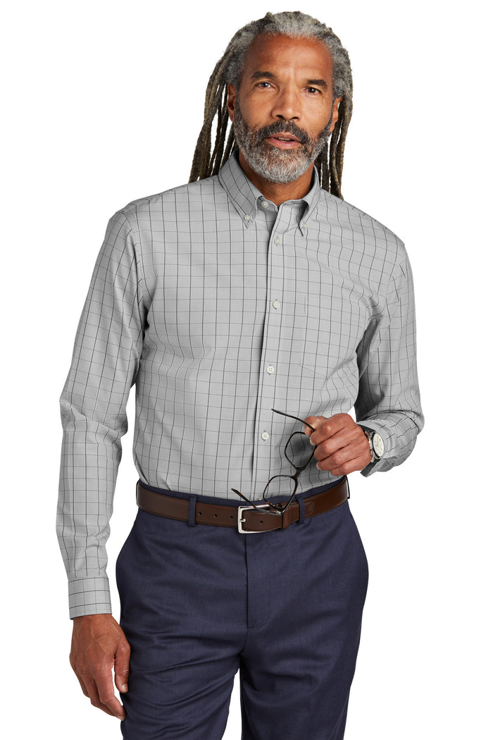 Brooks Brothers ® Wrinkle-Free Stretch Patterned Shirt BB18008