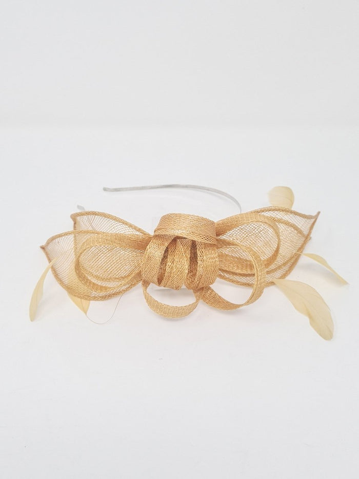 Mustard Loop Fascinator - Franklins