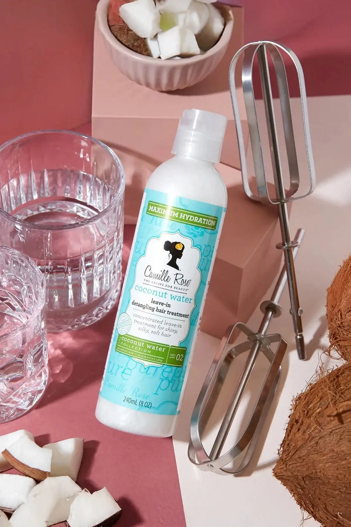 CAMILLE ROSE COCONUT WATER LEAVE-IN DETANGLING HAIR TREATMENT 8oz CAMILLE ROSE
