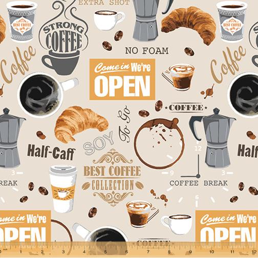COFFEE SHOP - COFFE COLLECTION (4 YARDS)