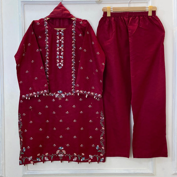Small / Maroon