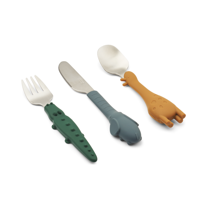 Liewood - Cutlery Set - Golden Caramel Mix