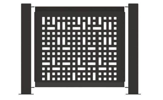 Decorative Event Fence Panel - SG Pattern - Crowd Control Warehouse