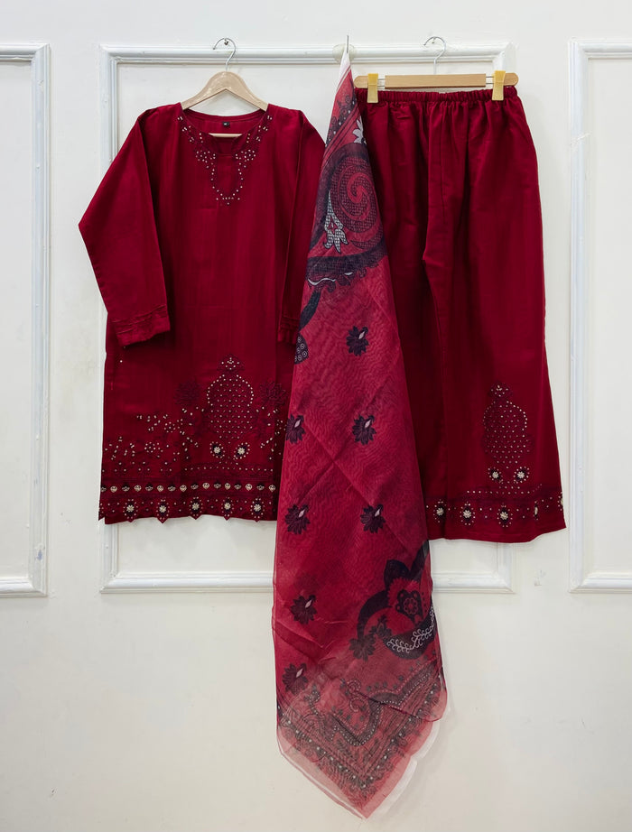 Eid Edit | 3PC Cotton D-601