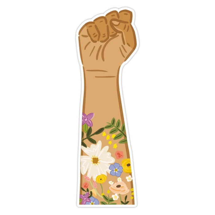 Floral Fist Bookmark