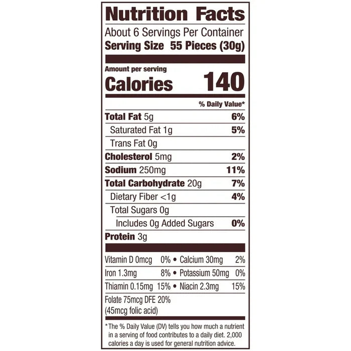 Goldfish Cheddar Crackers - 187g bag