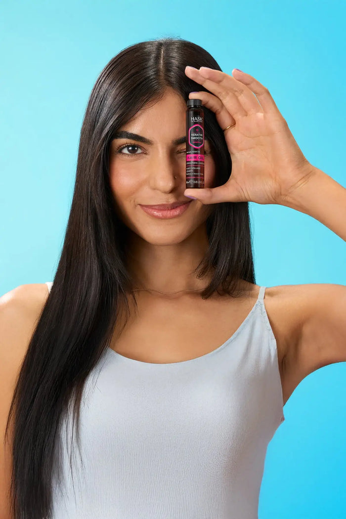 HASK KERATIN SMOOTH HAIR OIL 18ml HASK
