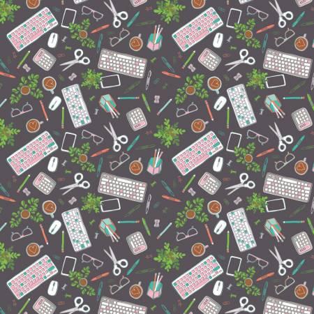 HOME OFFICE - DESK FLAT LAY (4 YARDS)