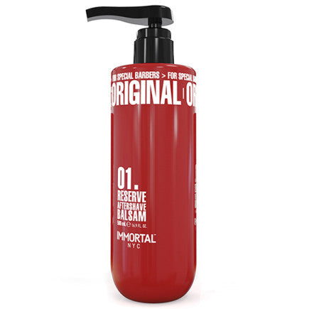 IMMORTAL RESERVE 01 AFTERSHAVE BALSAM 16.9OZ - Palms Fashion Inc.