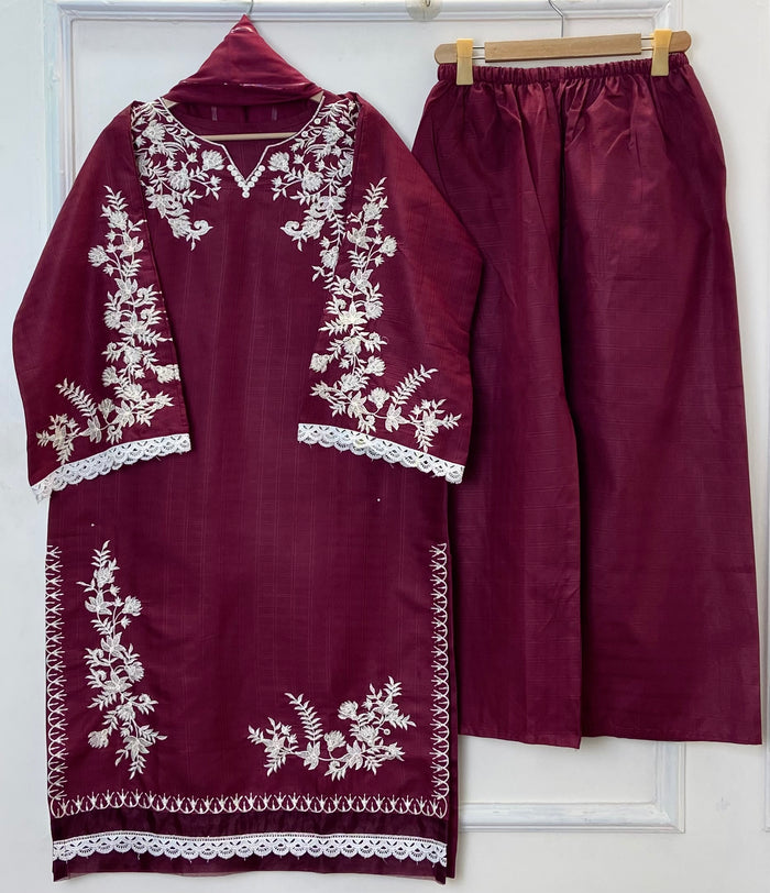 Small / Maroon