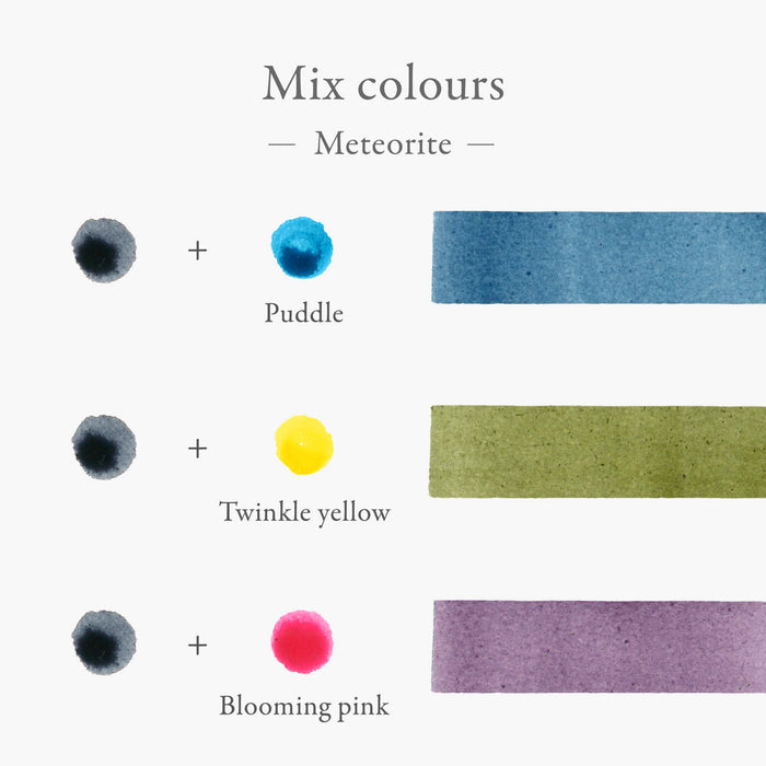 Kakimori Blendable Fountain Pen Ink -Meteorite