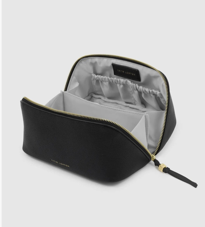 Katie Loxton Soho Medium Makeup/Wash Bag - Black