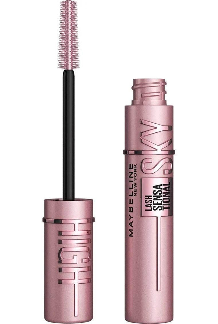 🌌 Maybelline Lash Sensational Sky High Mascara – Black - - Pinky Cosmetics -- United Arab Emirates -- Pinky Cosmetics