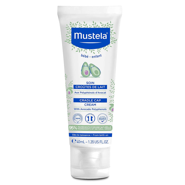 Mustela, Cradle Cap Cream, 1.35 fl oz (40 ml)
