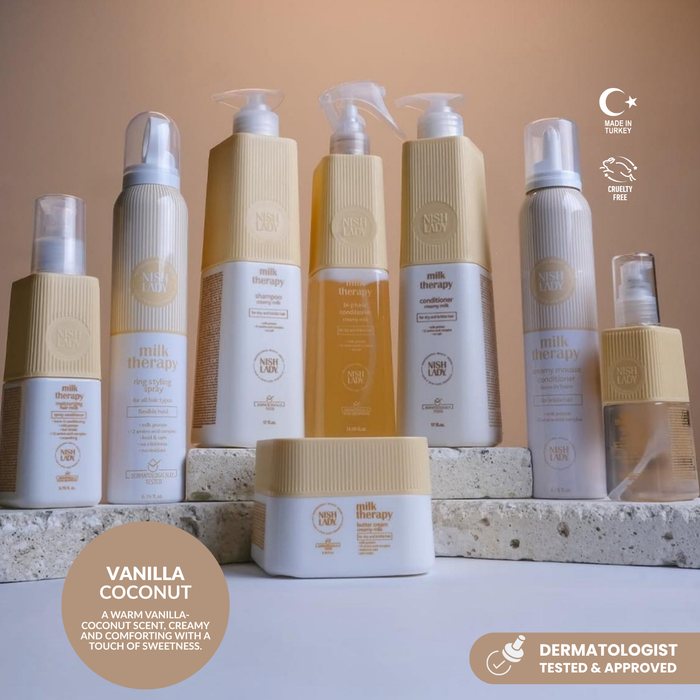 Nishlady Milk Therapy Ring Styling Spray – 200ml