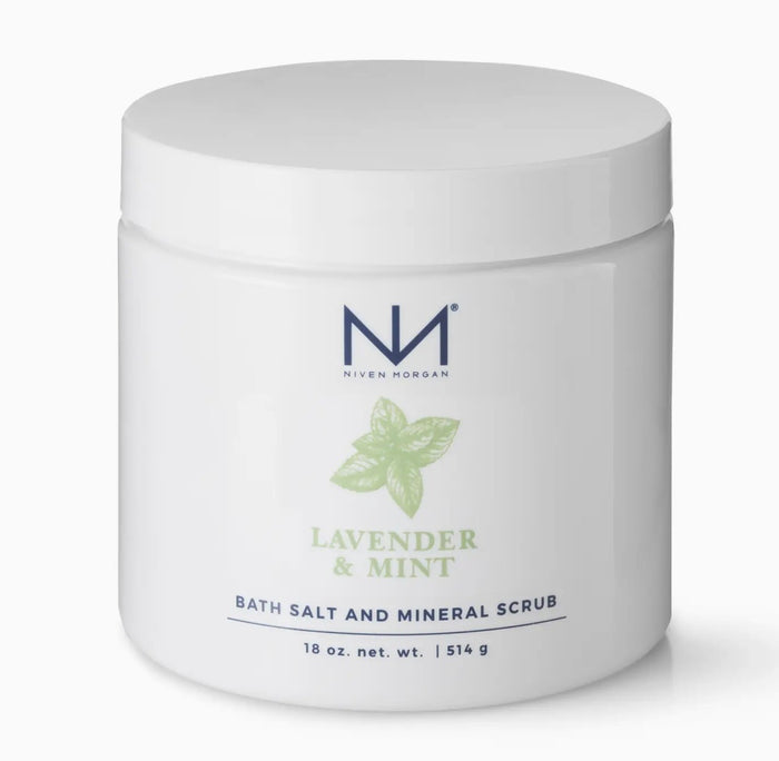 Niven Morgan Lavender and Mint Bath Salts