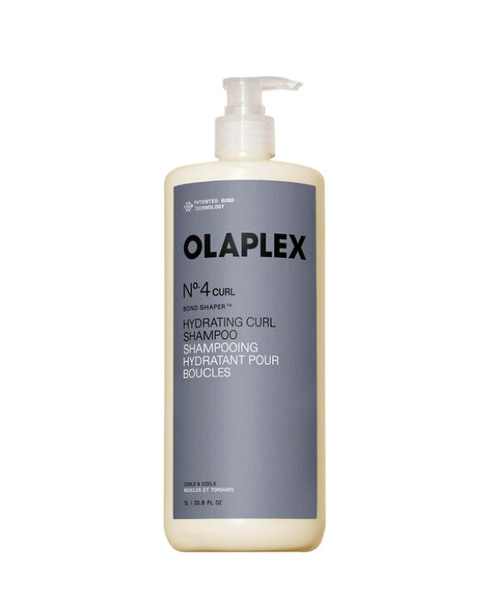 Olaplex No.4 Curl Hydrating Curl Shampoo bottle on a white background - Hair Care Canada