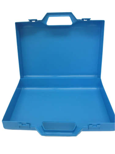 Plastic Carrying Case --Artist Case --Briefcase -Storage Box- Please choose your color Blue -Red-Black -170/40