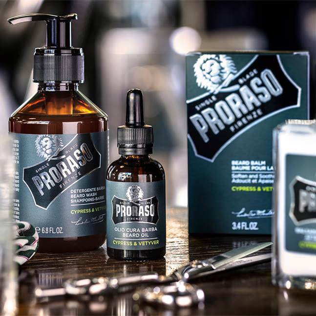 Proraso Cypress & Vetyver Beard Wash 6.8 fl. oz