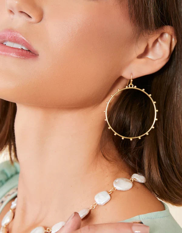 Spartina 449: Bobbi Earrings - Gold - B Social Boutique