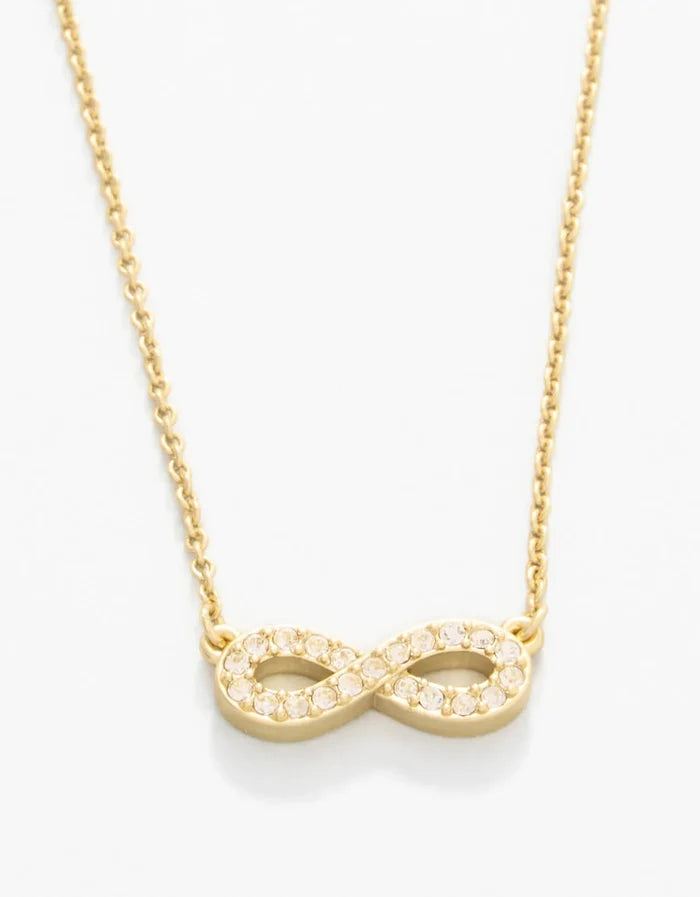 Spartina 449: Sea La Vie Necklace 18“ Eternally Grateful/Infinity Gold