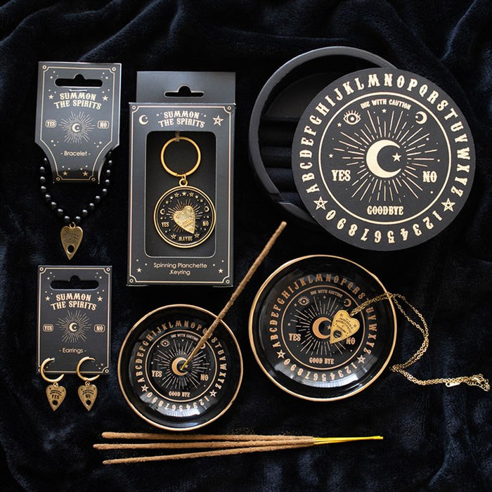 Spinning Talking Board Planchette Keyring 🇬🇧