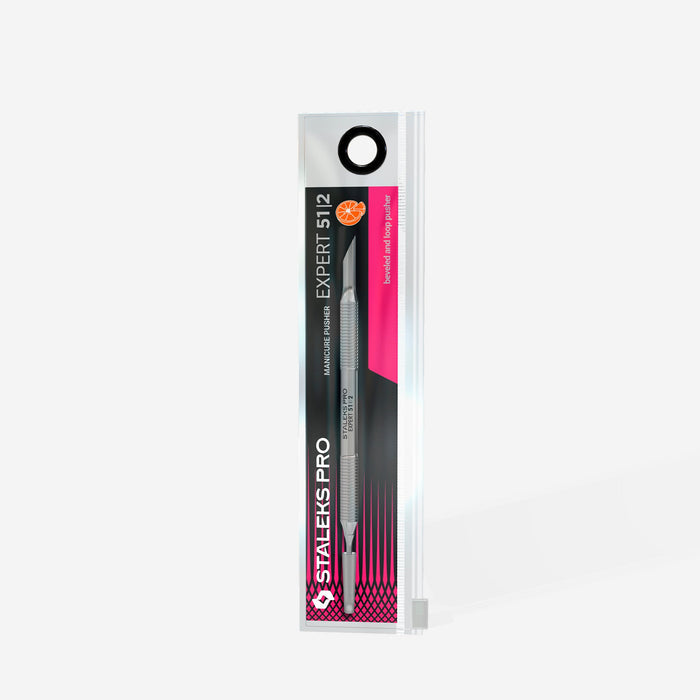 Staleks cuticle pusher - EXPERT 51 TYPE 2 (beveled and loop pusher)-Cuticle Pushers-STALEKS PRO-Gel Essentialz