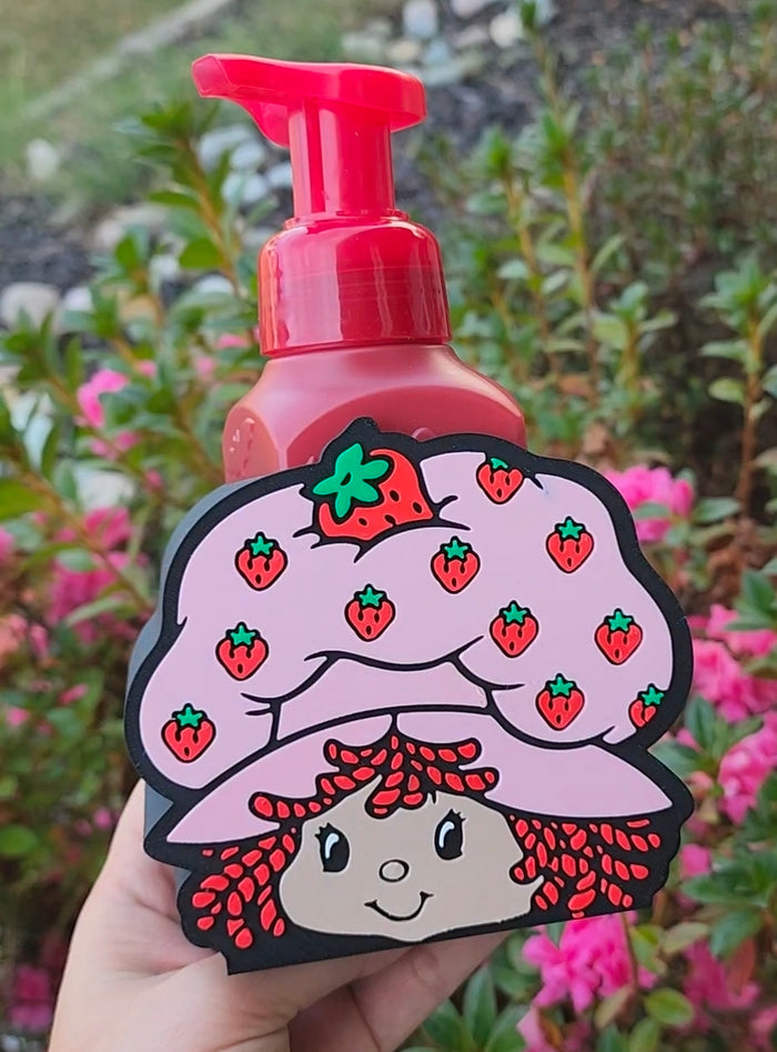 *STL / 3MF FILE ONLY* Strawberry Bath & Body Foam Soap Holder Digital File