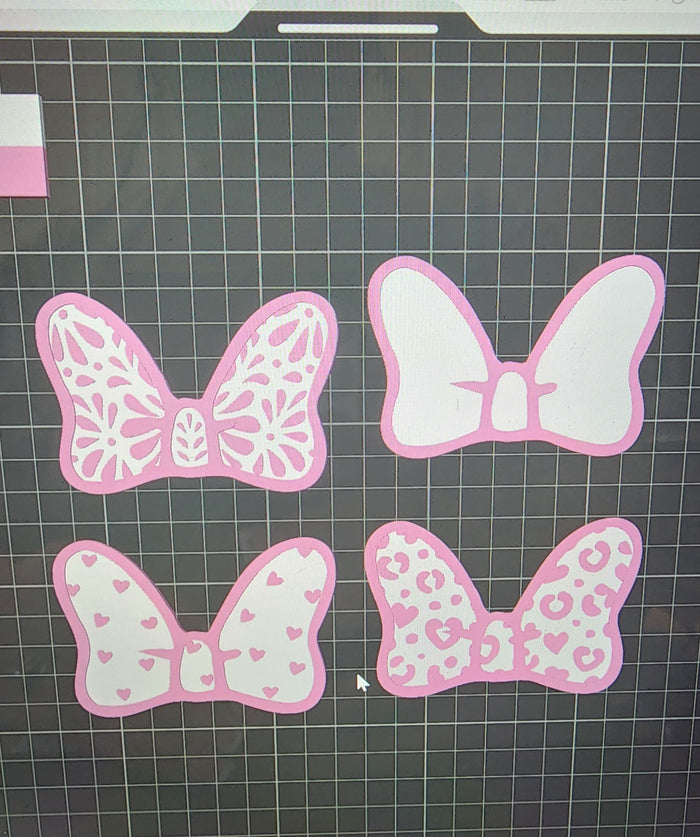*STL FILE ONLY* Trinket Tray w Changable Bow Digital file