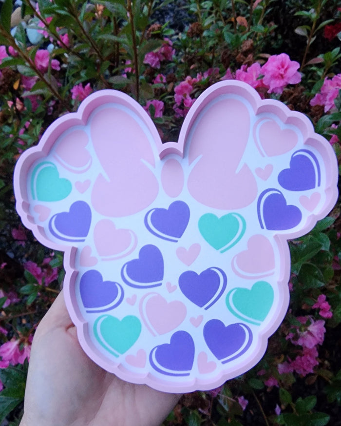 *STL FILE ONLY* Valentine's Day Candy Hearts Tray Digital File