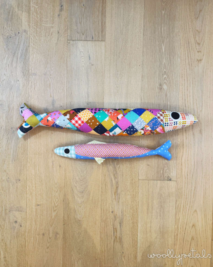 Stuffed Sardine Pillow Pattern