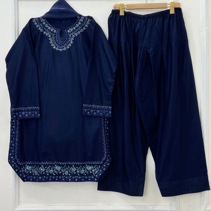 Small / Navy-Blue