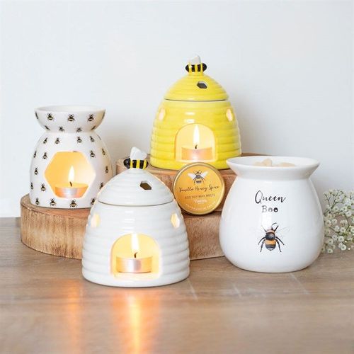 White Beehive Oil Burner 🇬🇧