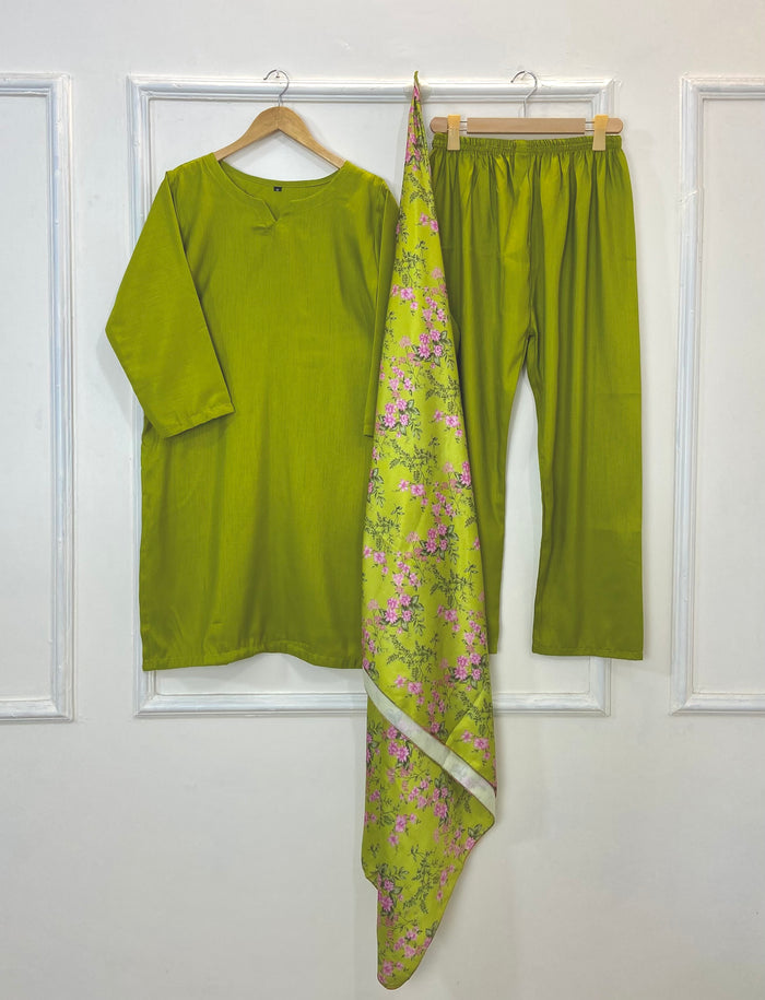 Small / Parrot green