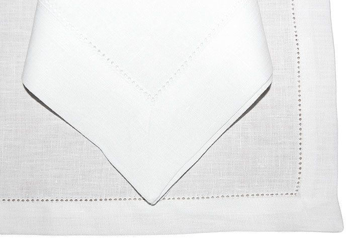Linen Placemat Shown with Linen Napkin  (not included)