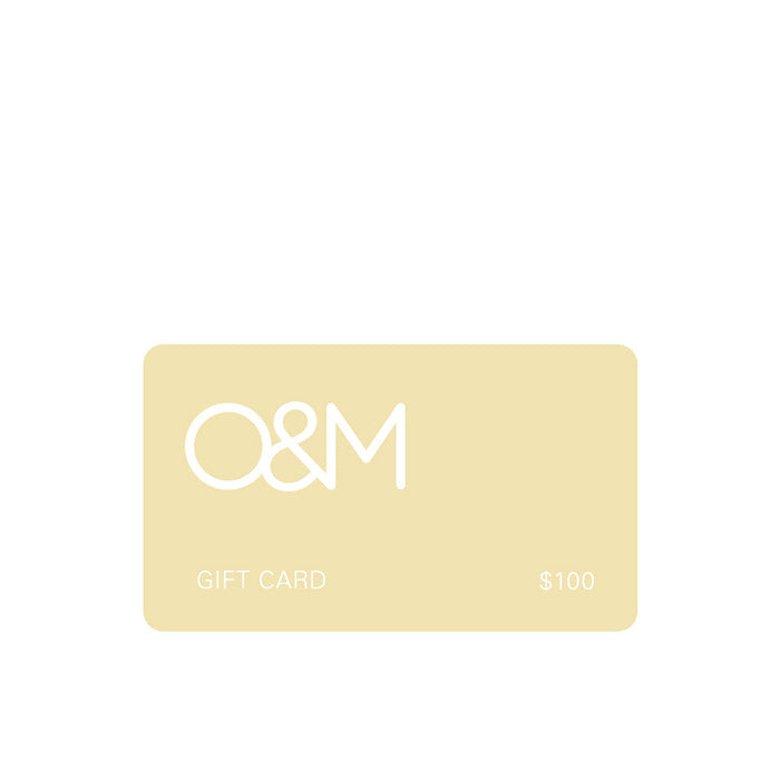 $100 O&M Gift Card