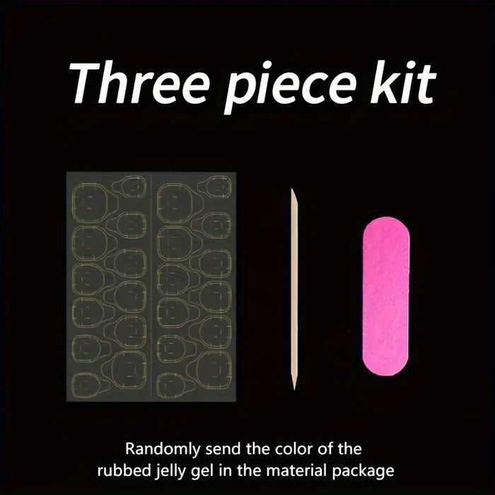10pcs high-end Short light luxury cat eye handmade fake nails, Short Cat Eye Light Luxury White nail patch