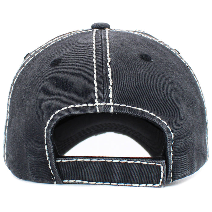 1492 - Blessed Mama Hat - Black