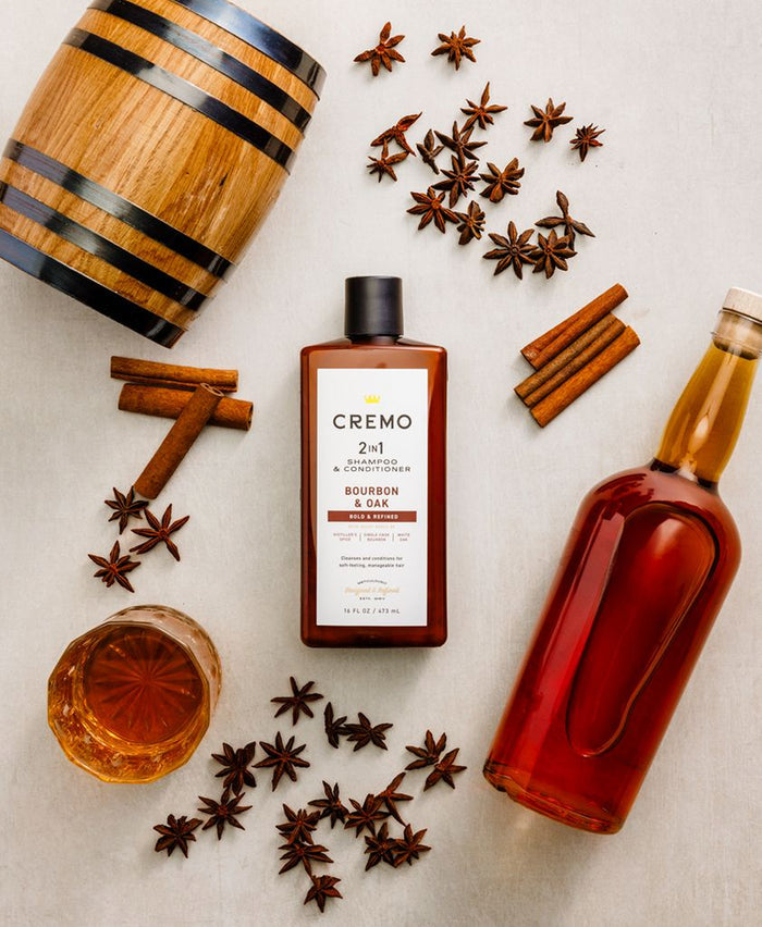 2-in-1 Bourbon & Oak Shampoo & Conditioner