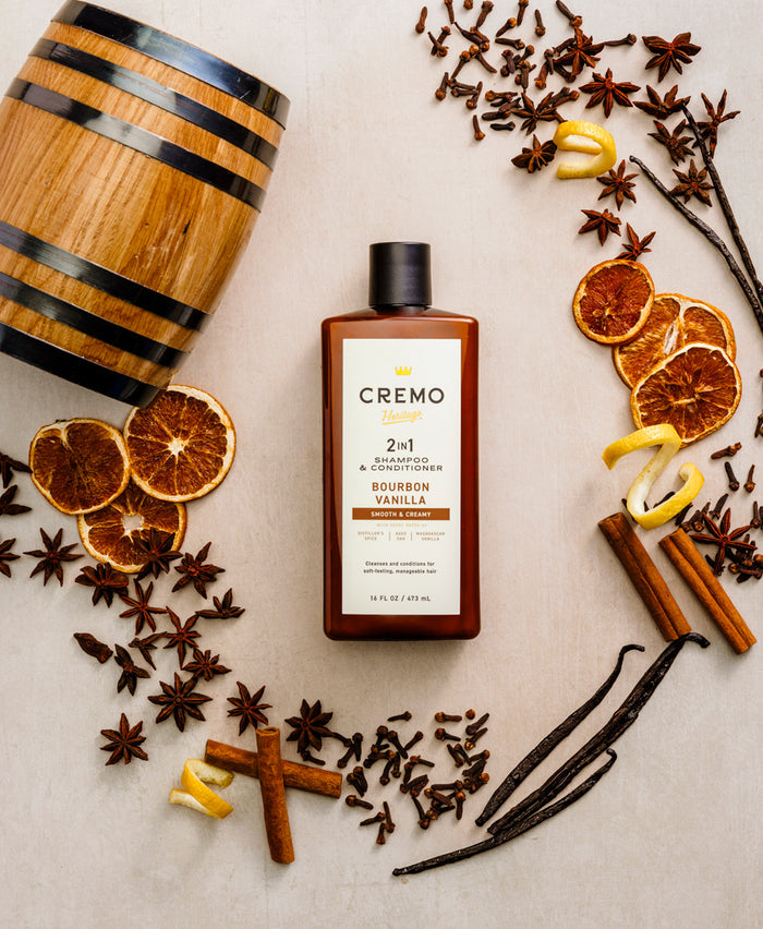 2-in-1 Bourbon Vanilla Shampoo & Conditioner